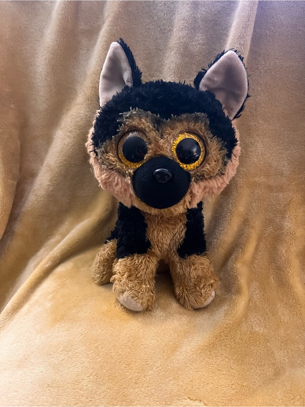 Ty Beanie Boos German Shepherd Spirit 6” Plush Stuffed Animal Dog Puppy 2021 Toy